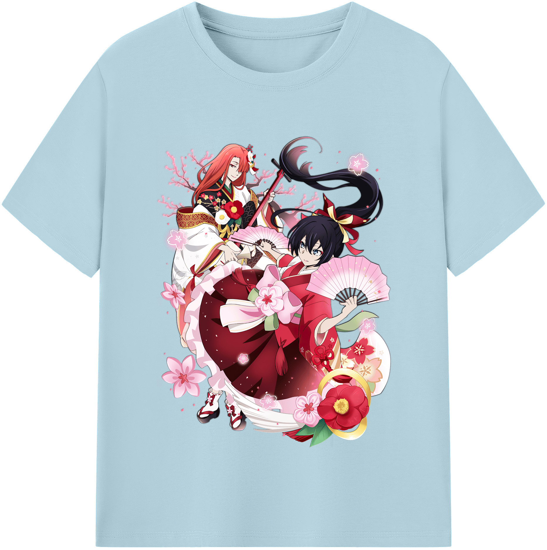 （画像用） 文豪ストレイドッグス Bungo Stray Dogs 綿100％半袖Tシャツ（フロントプリント）